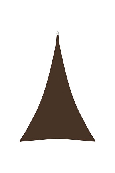 Concept Parasolar, maro, 3x4x4 m, țesătură oxford, triunghiular