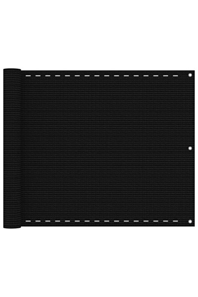 Concept Balcony screen, orange, 75x400 cm, HDPE