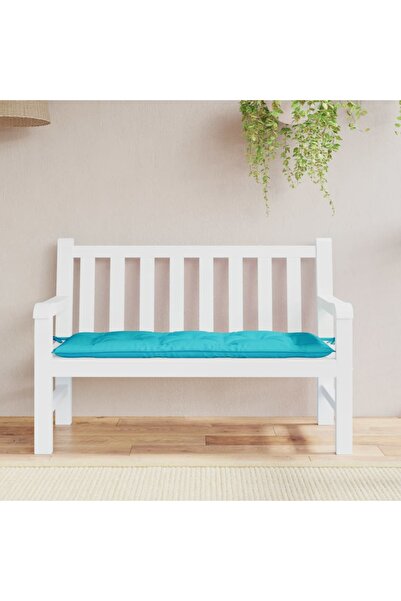 Concept Μαξιλάρι παγκάκι κήπου, τυρκουάζ, 120x50x7 εκ., ύφασμα