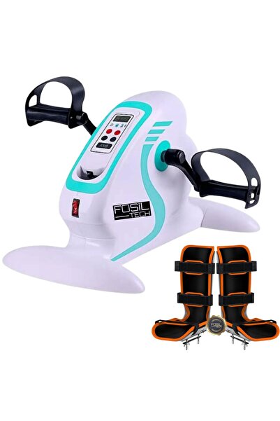 FOSILAVM Fizik Tedavi Mini Bisiklet Bacak Sabitleme Aparatlı Rehabilitasyon C...