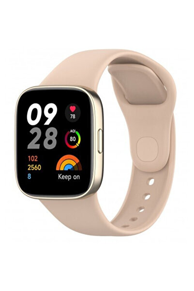 OEM Λουράκι σιλικόνης σε χρώμα ελεφαντόδοντου (Redmi Watch 3 Active)