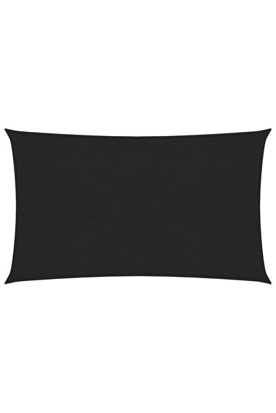 Concept Sunshade fabric, black, 5x8 m, HDPE, 160 g/m²