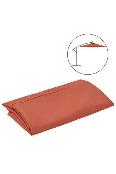 Concept Ανταλλακτικό στέγαστρο για ομπρέλα ήλιου με πρόβολο, από τούβλο, 300 cm