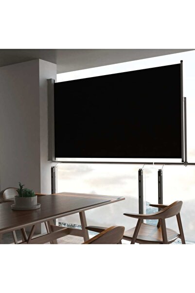 Concept Copertină laterală retractabilă, negru, 140 x 300 cm