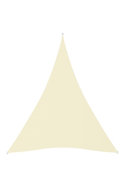 Concept Ύφασμα σκίασης, κρεμ, 3x4x4 μ., ύφασμα oxford, τριγωνικό