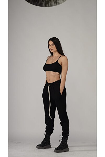 THE CLASSY INK ELEMENTAL Black Track Pants
