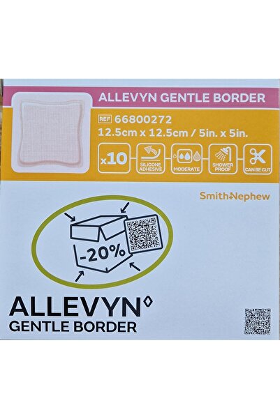 SMİTH & NEPHEW Pansament Allevyn Gentle Foam Border: Pachet de 10