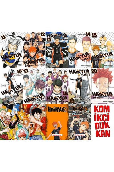 Gerekli Şeyler Yayıncılık Haikyu!! 11-12-13-14-15-16-17-18-19-20 (10 KİTAP - ...