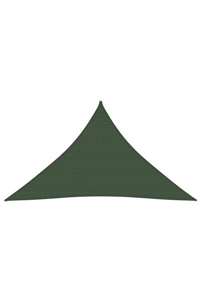 Concept Sunshade fabric, dark green, 3.5x3.5x4.9 m, HDPE, 160 g/m²