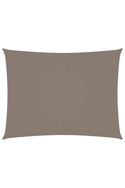Concept Ύφασμα σκίασης σε μπεζ γκρι χρώμα, ορθογώνιο ύφασμα oxford 6x7 m