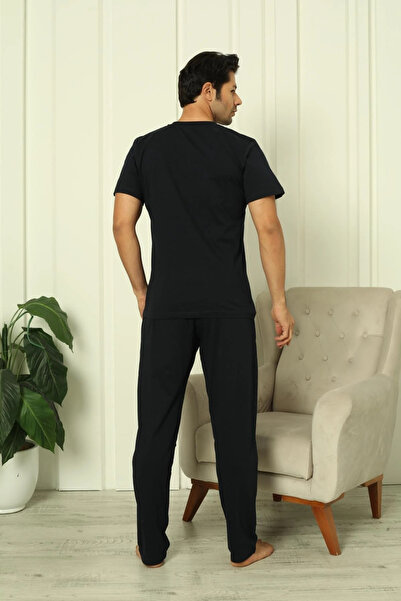 Espuar 2025 Ανδρικό Σετ Πιτζάμες 3 Τεμαχίων με Σορτς