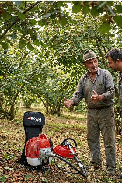 BOLAT Atak BS-570 3.3 Hp 57 cc Benzinli Sırt Tırpan Motoru