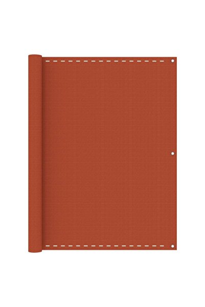 Concept Balcony screen, orange, 120x500 cm, HDPE