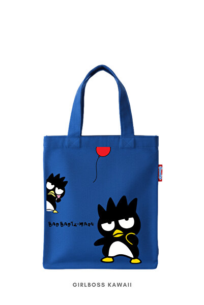 Girlboss Kawaii Bad Badtz Maru Mini Tote Bag/Tablet/Book/Mini Cloth Shopping ...
