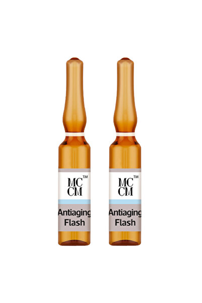 MCCM Antiaging Flash ampoule 2 x 2 ml, rapid lifting, bright and hydrated com...