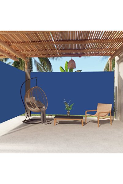 Concept Αναδιπλούμενη πλαϊνή τέντα, μπλε, 200x600 εκ.