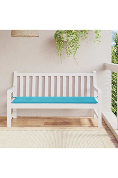 Concept Μαξιλάρι παγκάκι κήπου, τυρκουάζ, 150x50x3 εκ., ύφασμα oxford