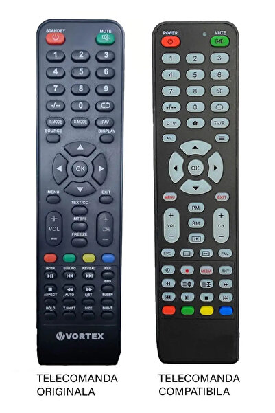 OEM Telecomanda inlocuitoare compatibila pentru TV DenisNetwork 2.0 (672)