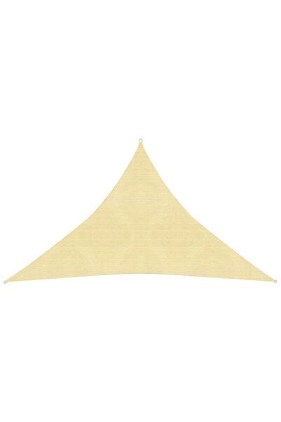 Concept Sunshade fabric, beige, 3.5x3.5x4.9 m, HDPE, 160 g/m²