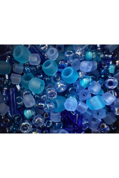 feltland Japanese glass beads for jewelry, multi mix 30g, color 3230