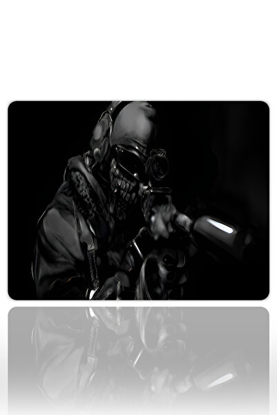 urzuva Silent Hunter Gaming Oyuncu XXL Mouse Pad Kaydırmaz Dikişli Mousepad 4...