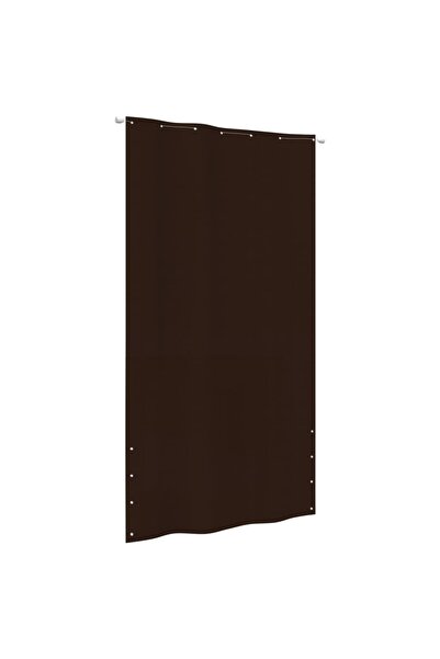 Concept Paravan de balcon, maro, 140 x 240 cm, țesătură oxford