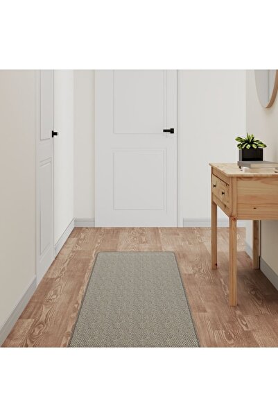 Concept Covor traversă aspect sisal, gri taupe, 50x300 cm