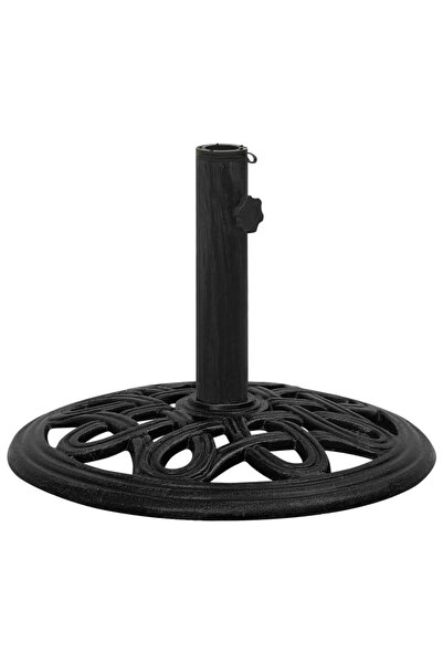 Concept Bază de umbrelă, negru, 44x44x32 cm, fontă