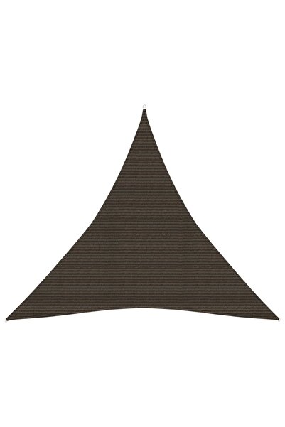 Concept Sunshade fabric, brown, 5x5x5 m, HDPE, 160 g/m²