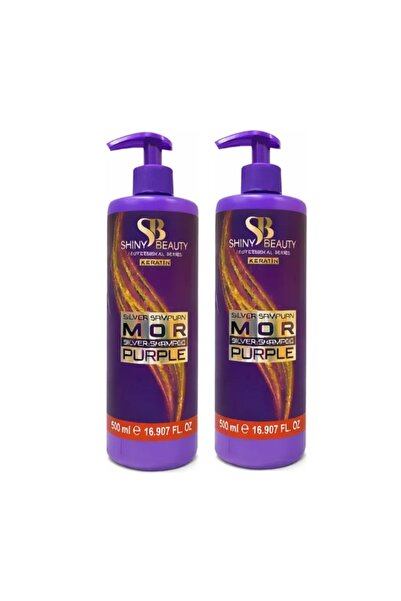 ShinyBeauty Purple Shampoo 500 ml X 2 Pieces