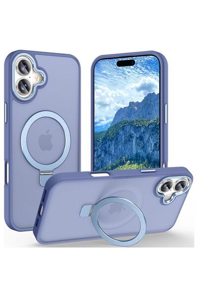 Orso Θήκη Ostand Hybrid Focus Frosted Ultramarine iPhone 17