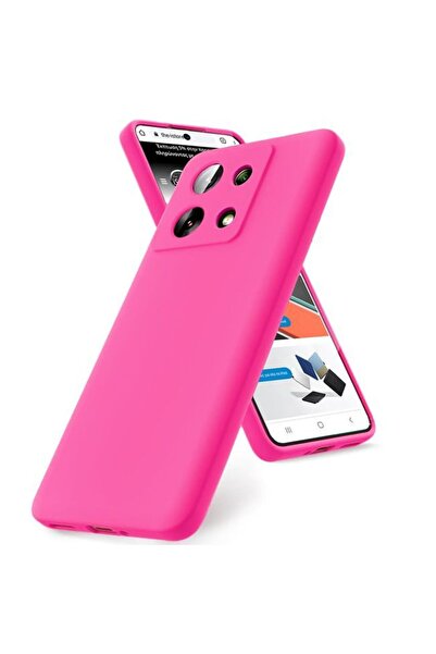 Orso Θήκη Rubber Silk Ροζ Κόκκινο Xiaomi Redmi Note 13 Pro 4G