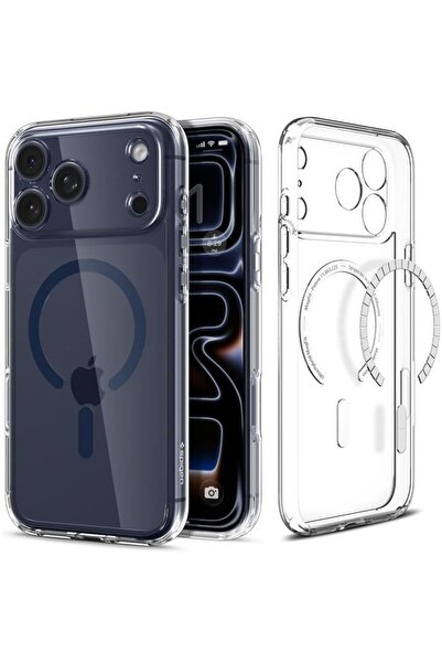 Spigen Θήκη Ultra Hybrid MagSafe Clear Deep Blue iPhone 17 Pro
