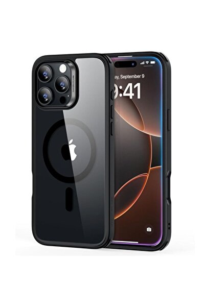 ESR Θήκη Classic Hybrid HaloLock MagSafe Clear Black για iPhone 16 Pro