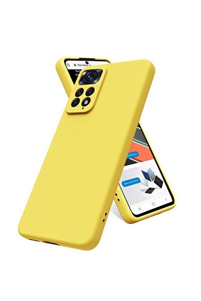 Orso Θήκη Rubber Μετάξι Yellow Xiaomi Redmi Note 12 Pro 4G