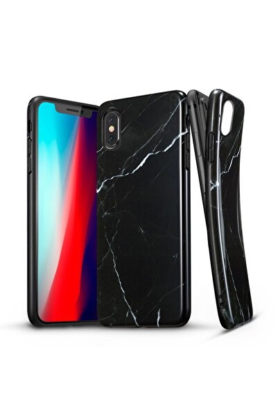 ESR iPhone Xs Max Μαλακό Μάρμαρο Μαύρο (X001U4T68X)