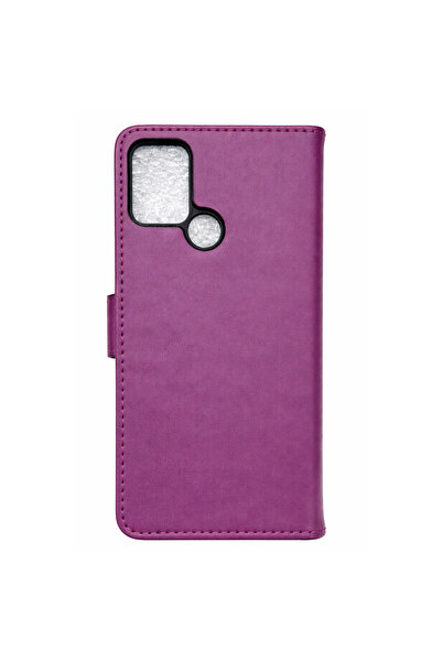 cepmoda Tecno "Pova" Cover Leather Case with Stitched Details, Internal Card ...