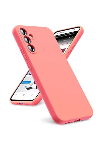 Orso Θήκη Rubber Silk Salmon Pink Samsung Galaxy A35 5G