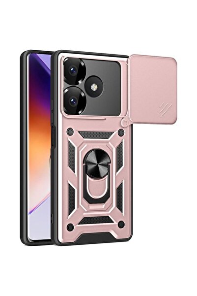 Orso Θήκη Combo Kickstand Slide Camera Rose Gold Xiaomi Redmi 13