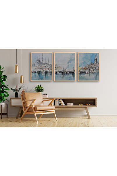 Vivense HALİÇ TABLO SETİ, 50X70