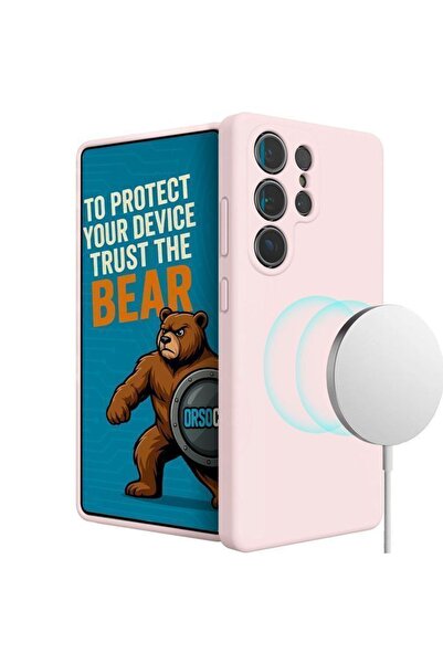Orso Θήκη Cloud Magsafe Pink Sand Samsung Galaxy S25 Ultra