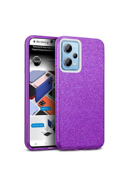 OEM Θήκη Hybrid Strass Violet Poco X5 5G