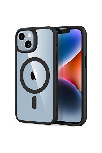 ESR iPhone 14 Plus Classic Hybrid HaloLock MagSafe Clear Black