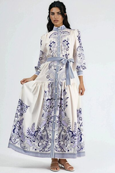 Hiccup Msn Hakim Yaka Belt Piece Maxi Dress