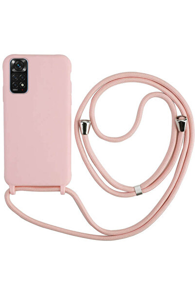 Orso Θήκη Liquid Silicone Κορδόνι Pink Sand Xiaomi Redmi Note 12 Pro 4G