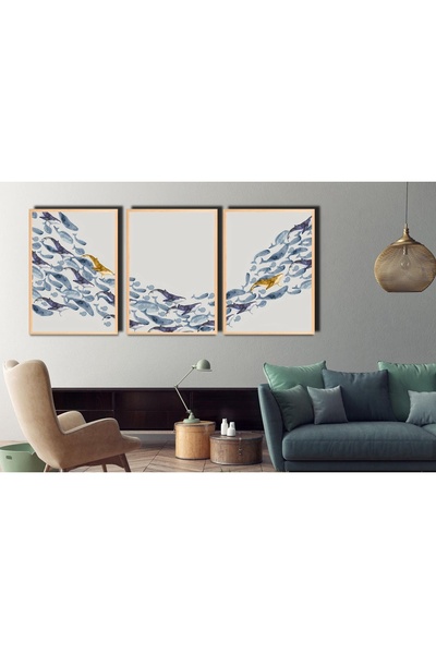 Vivense Balinalar Tablo Seti, 50X70