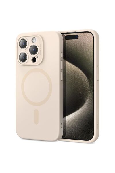 ESR Θήκη Cloud HaloLock MagSafe Light Tan για iPhone 15 Pro Max