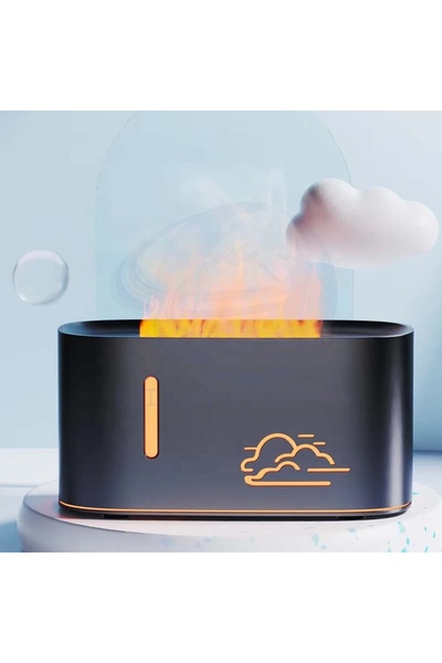 Noriyen 7 Renkli LED Işıklı Meditasyon Difüzörü ve Masaüstü Dekoratif Buhar M...
