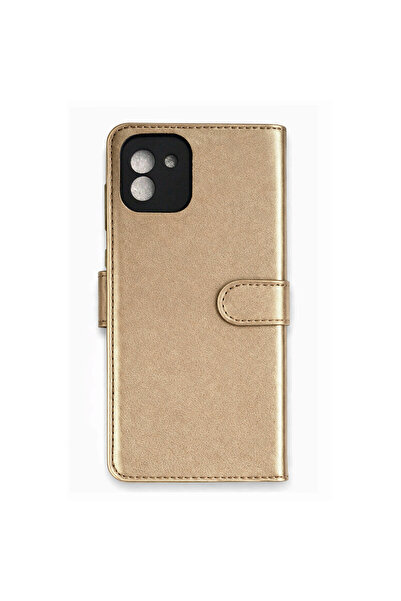 cepmoda Samsung "A03" Cover with Leather Cases Sewn In, with Internal Card Ho...