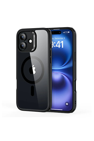 ESR Θήκη Classic Hybrid HaloLock MagSafe Clear Black για iPhone 16 Plus